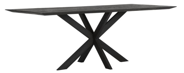 Dining table Curves rectangular BLACK