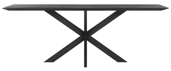 Dining table Curves rectangular BLACK