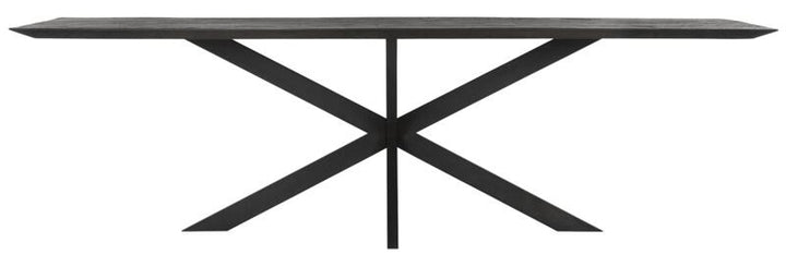 Dining table Curves rectangular BLACK