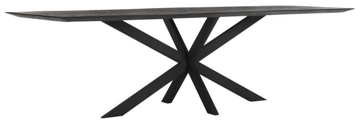 Dining table Curves rectangular BLACK