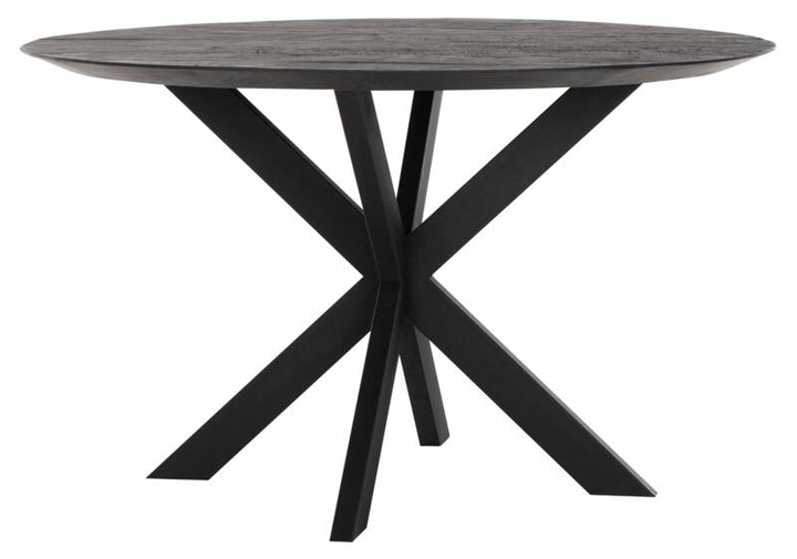 Dining table Shape round BLACK