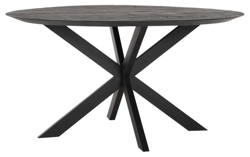 Dining table Shape round BLACK