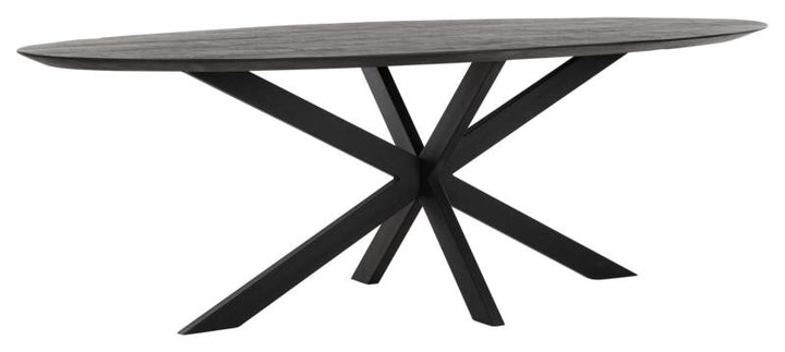 Dining table Shape oval BLACK