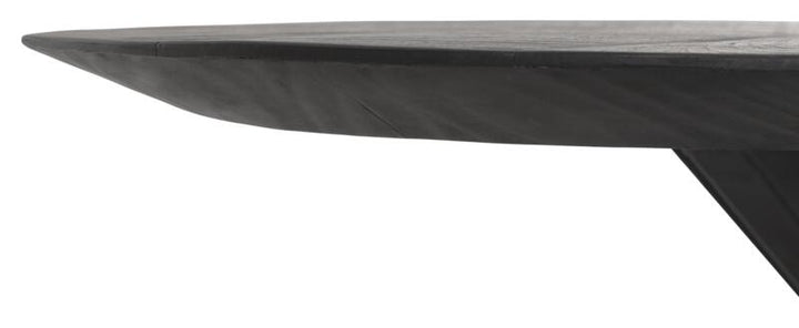 Dining table Shape oval BLACK