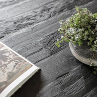 Coffee Table Beam Rectangular BLACK