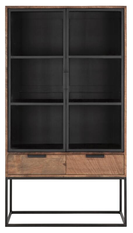 Showcase Cosmo No.1, 2 doors, 2 drawers