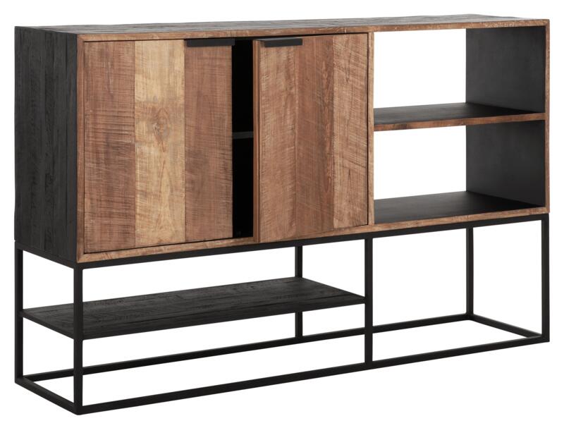 Dresser Cosmo No.1 small, 2 doors, 2 open racks