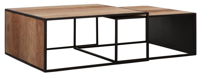 Coffee table Cosmo square, set of 2