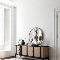 Balinese Helmet with Shell and Feather