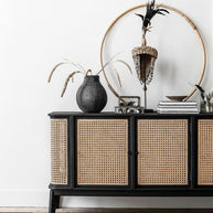 Balinese Helmet with Shell and Feather