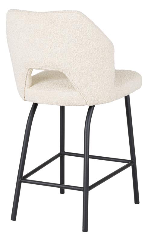 Counter chair Bloom Bouclé Natural