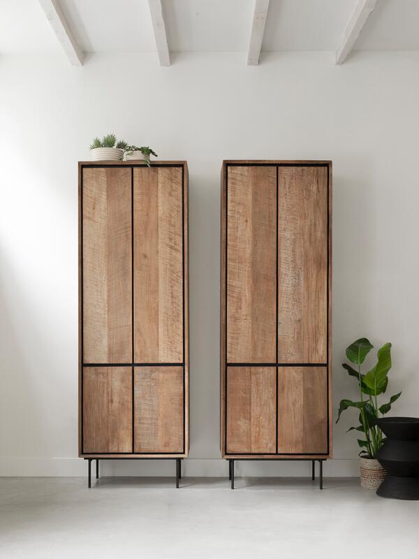 Cupboard Metropole high, 4 doors