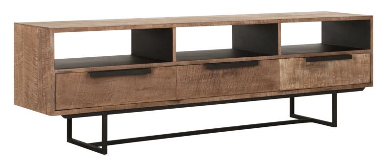 TV stand Odeon No.1, 3 drawers, 3 open racks