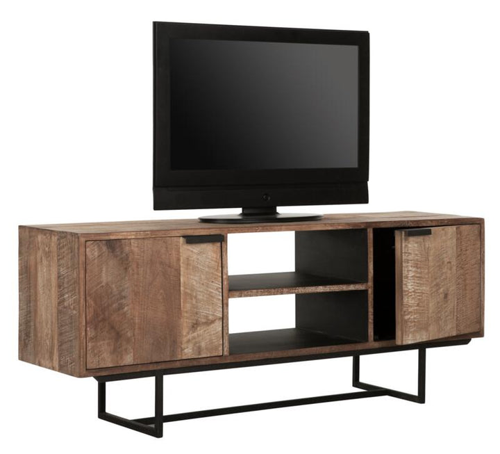 TV stand Odeon No.2, 2 doors, 2 open racks