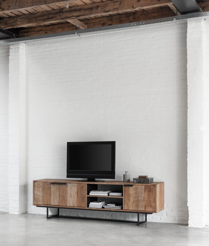 TV stand Odeon No.2, 3 doors, 2 open racks