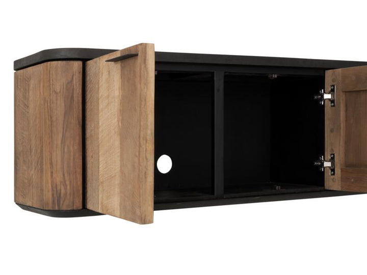 Hanging TV stand Soho small, 2 doors, 2 drawers