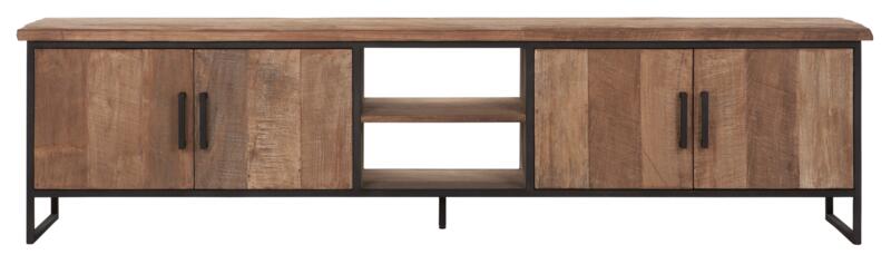 TV stand Beam No.2 large, 4 doors, 2 open racks