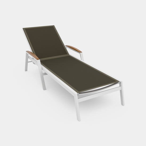 Amelia Sunlounger (External Wheels)