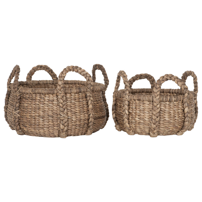 Basket Colony Round Low – Set of 2