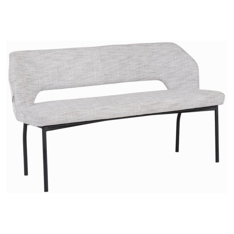 Bench Bloom Polaris Light Gray