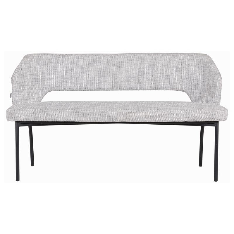 Bench Bloom Polaris Light Gray