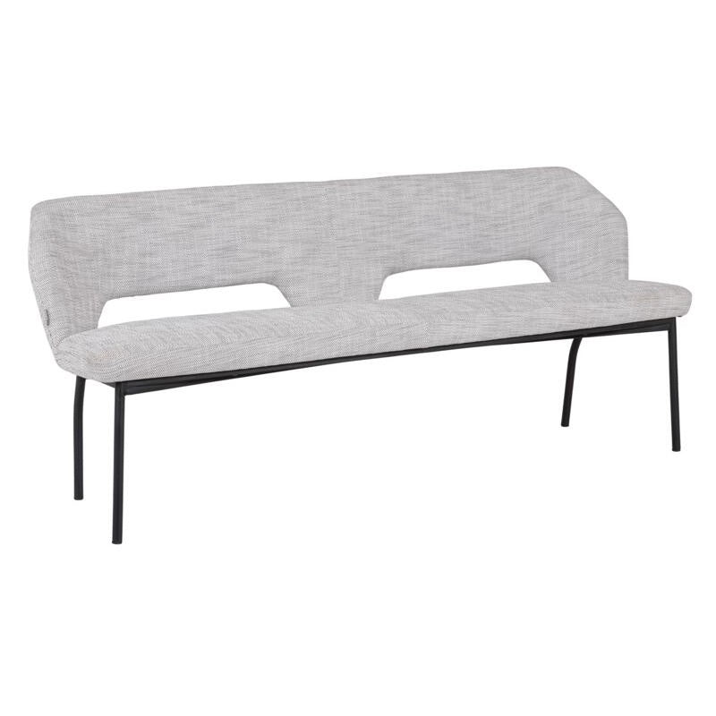 Bench Bloom Polaris Light Gray