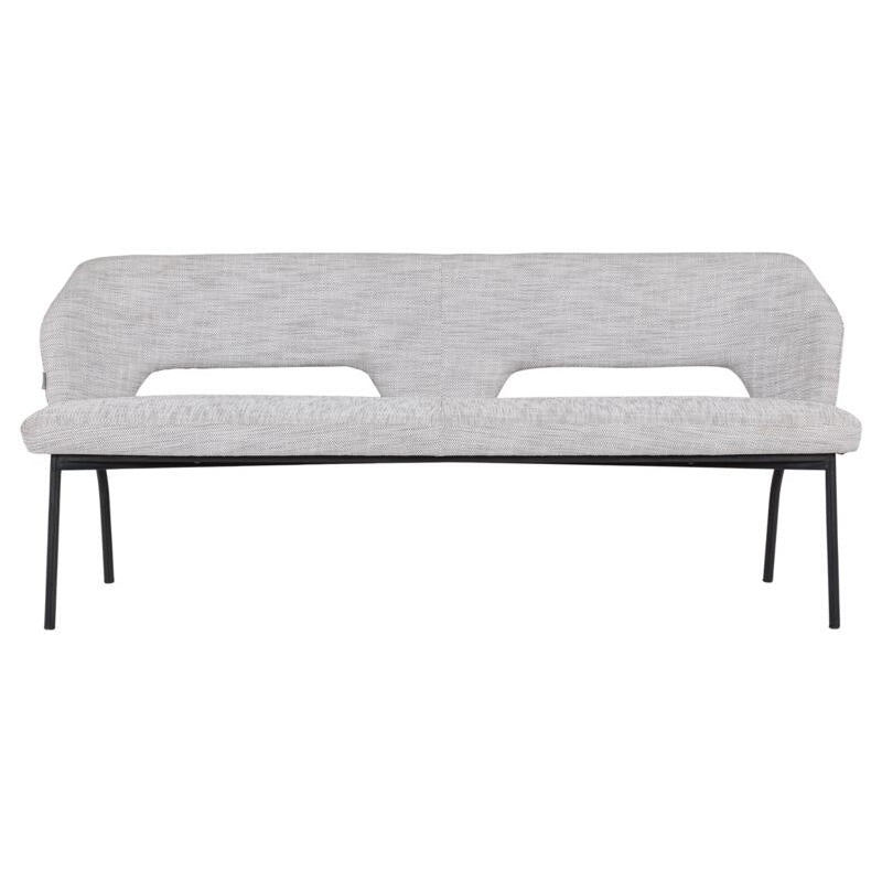 Bench Bloom Polaris Light Gray