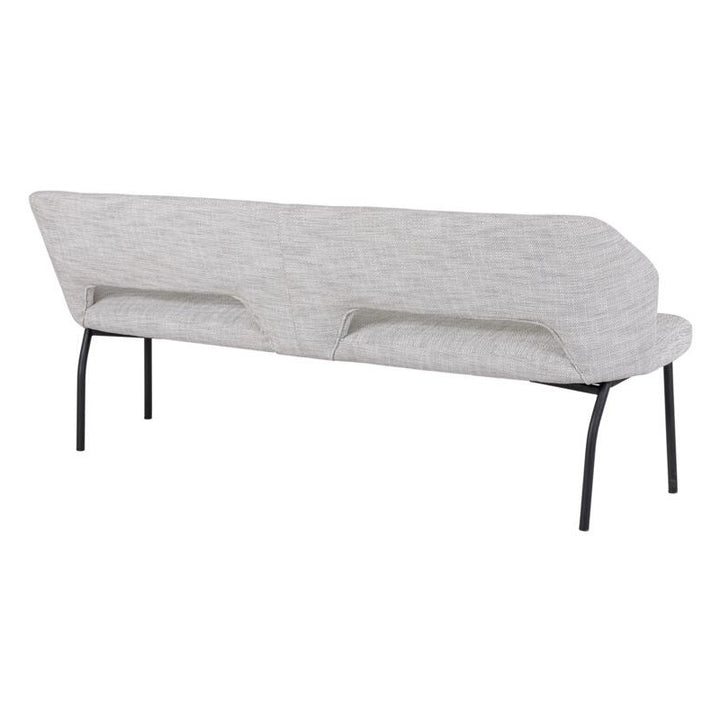 Bench Bloom Polaris Light Gray