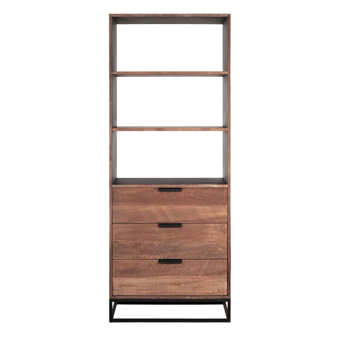 Bookcase Cosmo – 3 Drawers, 3 Open Racks