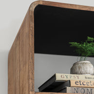 Bookcase Evo – 2 Doors, 5 Open Racks