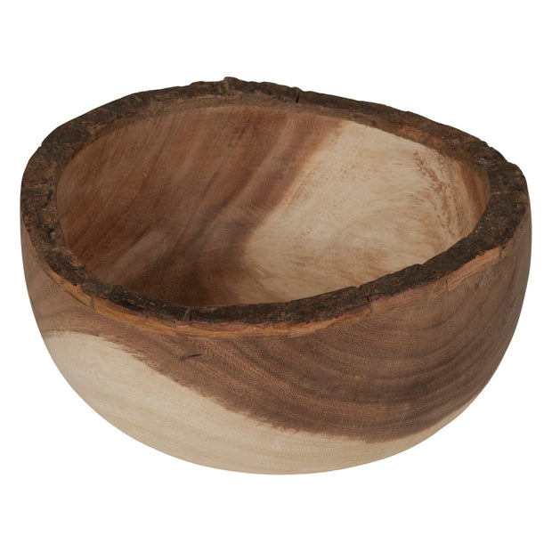 Handmade Teakwood Bowl Crunchy by Home4Rest