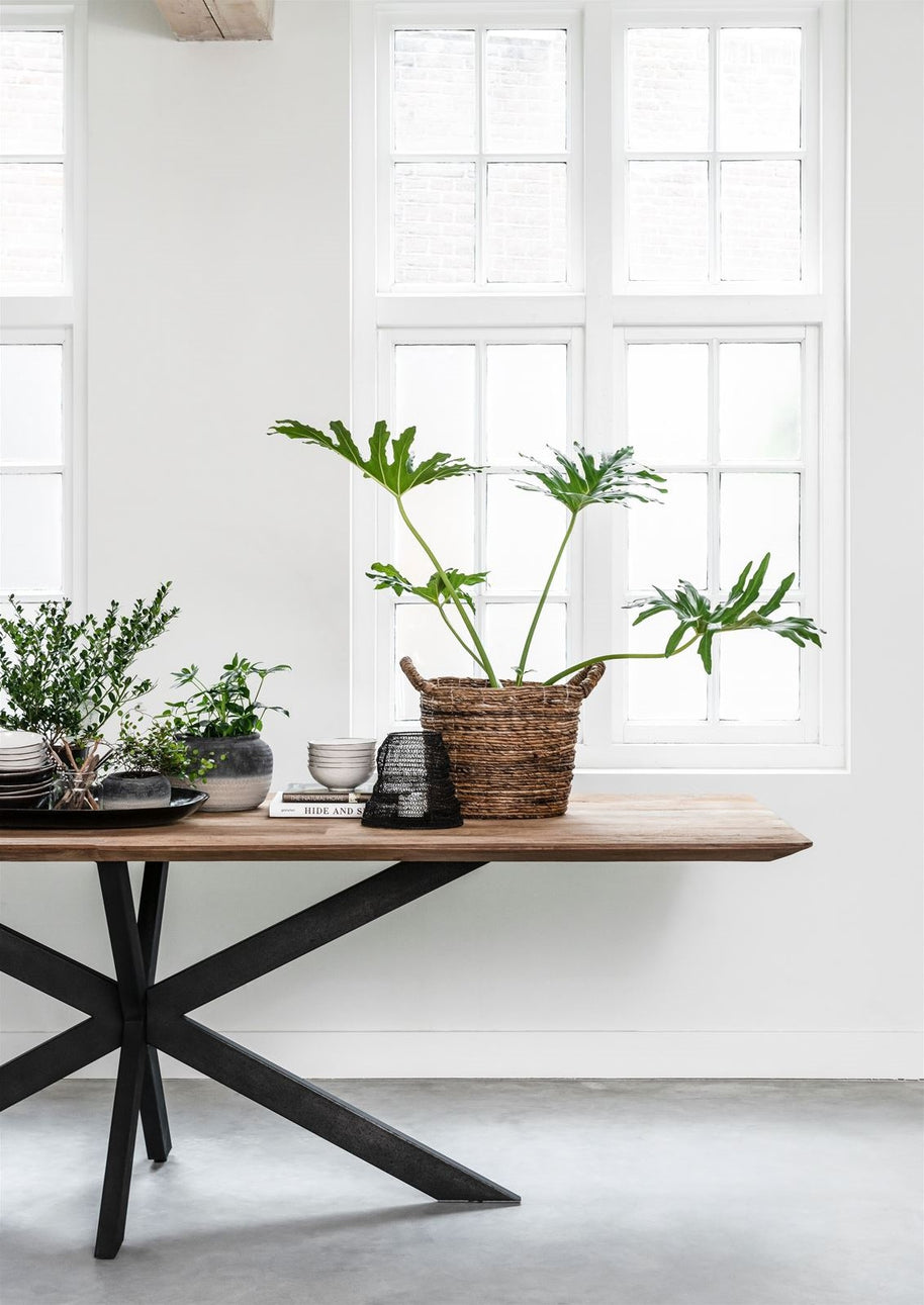 Dining Table Curves Rectangular