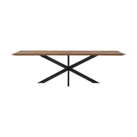 Dining Table Curves Rectangular