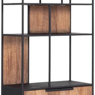 TV Wall Element - Bookcase with 2 doors | Cosmo