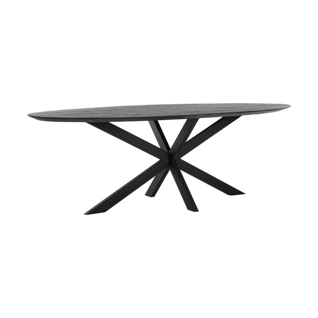 Dining Table Shape Oval BLACK