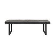 Coffee Table Beam Rectangular BLACK