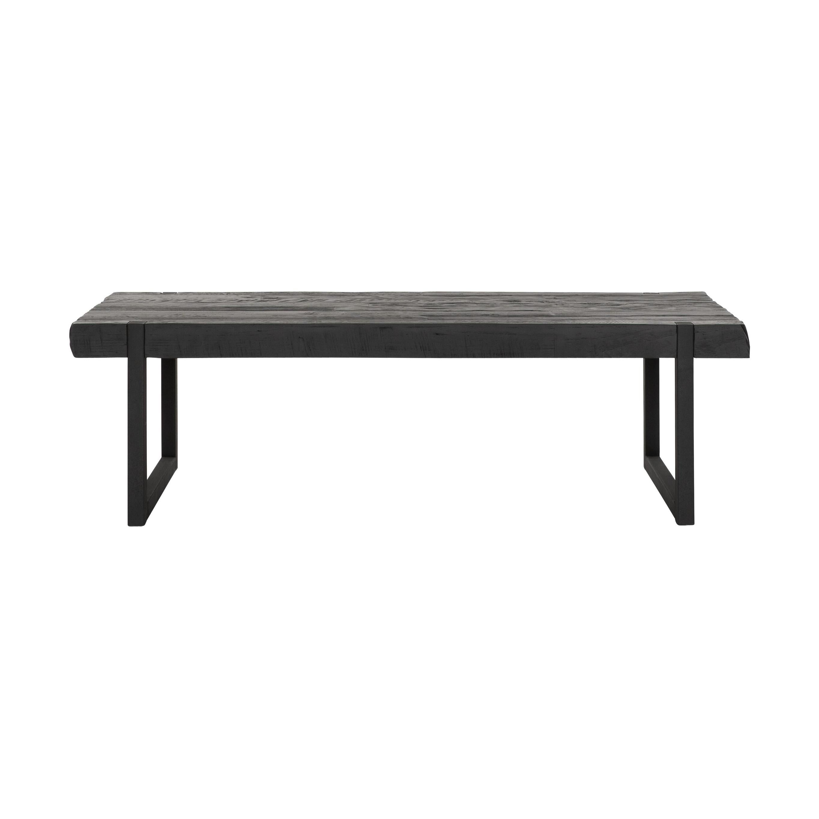 Coffee Table Beam Rectangular BLACK