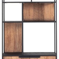 TV Wall Element - Bookcase with 2 doors | Cosmo