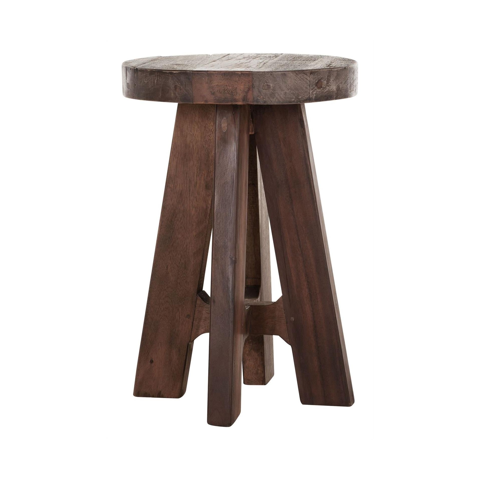 Stool Timber Round