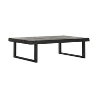 Coffee Table Beam Rectangular BLACK