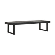 Coffee Table Beam Rectangular BLACK