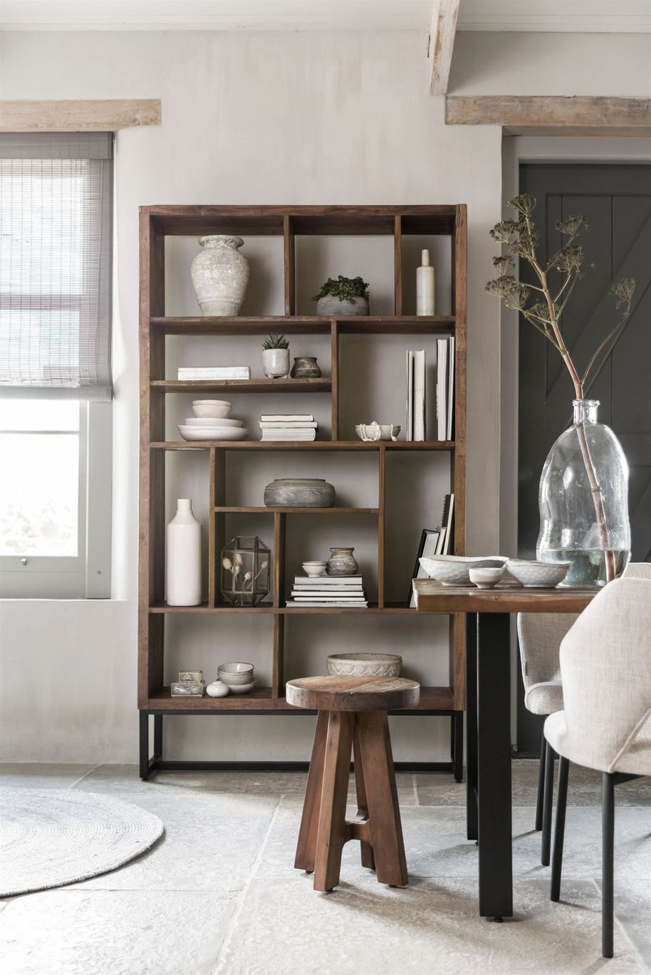 Stool Timber Round