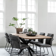 Dining Table Curves Rectangular