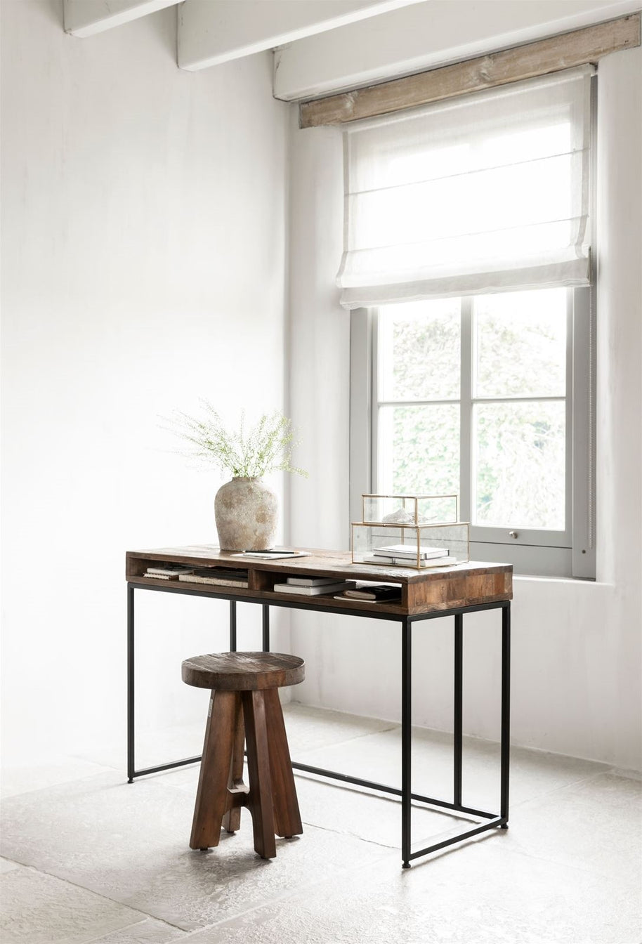 Stool Timber Round
