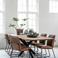Dining Table Curves Rectangular