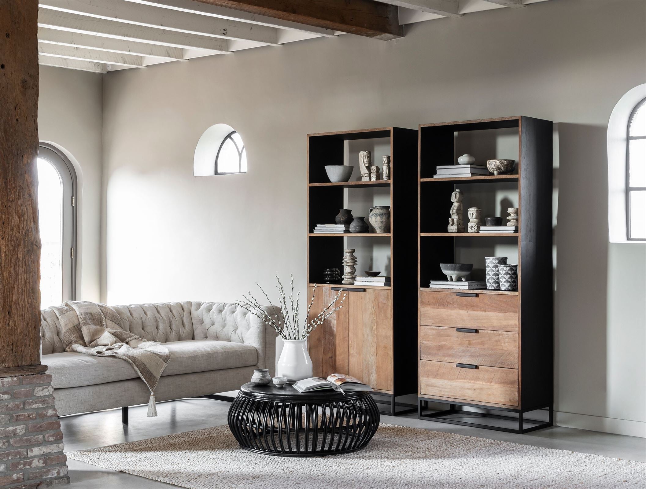 large cs 605004 cs 605005 cosmo bookcase ml 751940 revolution sofa ml positano coffee tablesf1bdtp11907513176441
