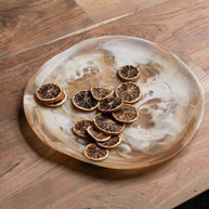 Tray Michelangelo Brown/Whitemust Living Tray Michelangelo Brown/White