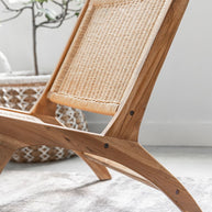 Lounge chair Lazy Loom Natural