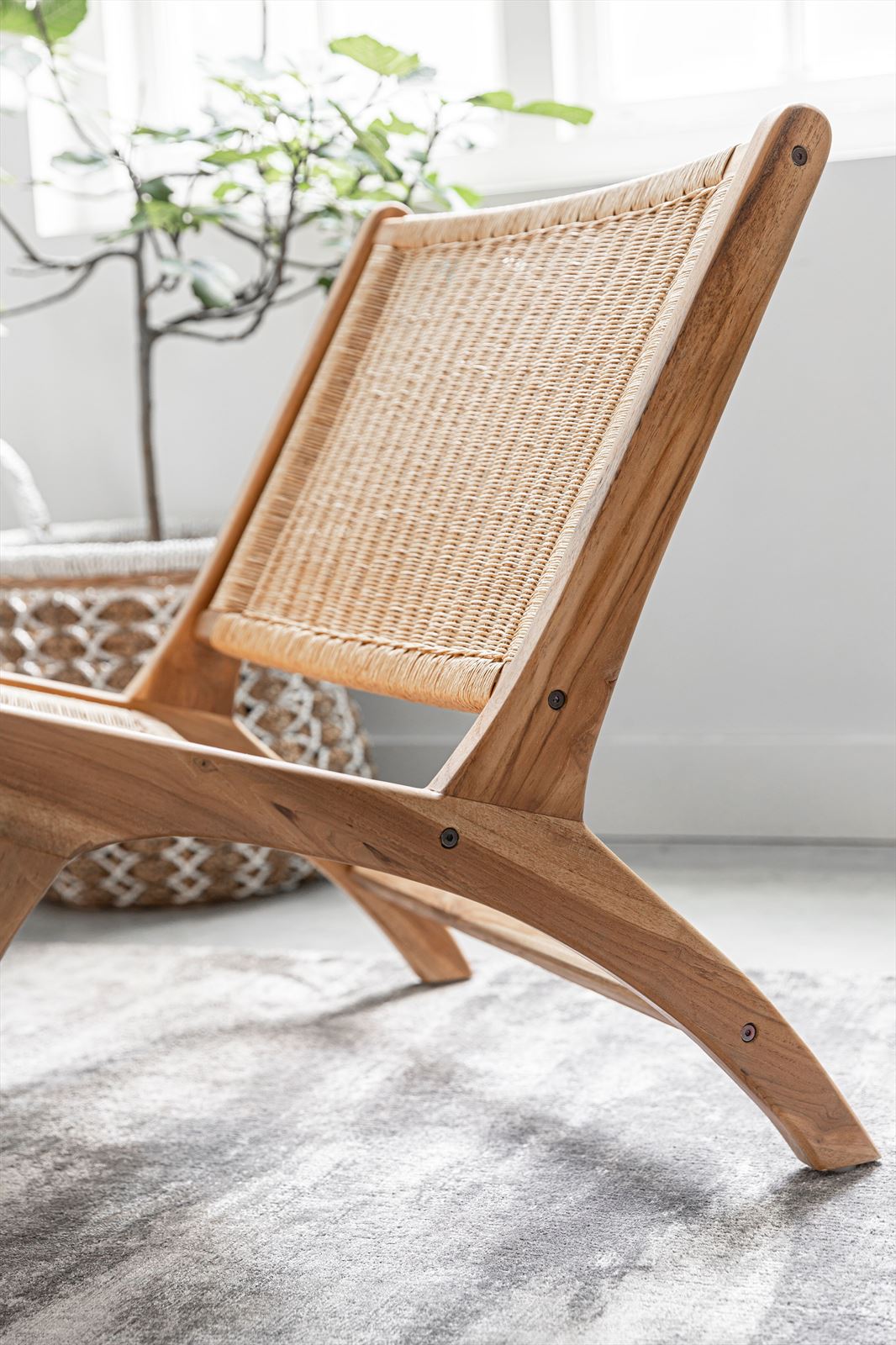 Lounge chair Lazy Loom Natural