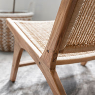 Lounge chair Lazy Loom Natural